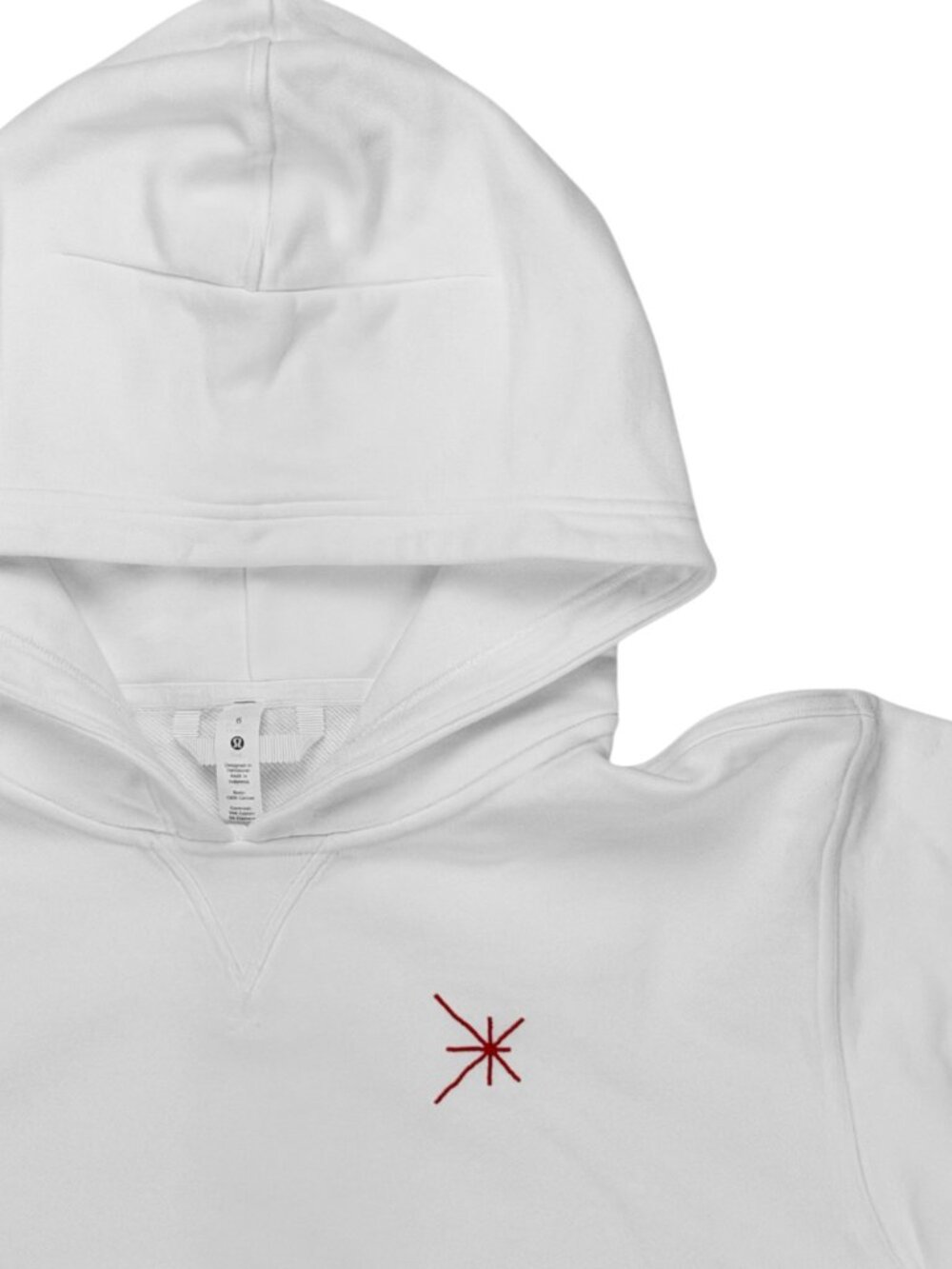 Lululemon EXCLUSIVE Membership All Yours Hoodie White Sz 6 W3EG6S Like New Mint - Picture 7 of 12